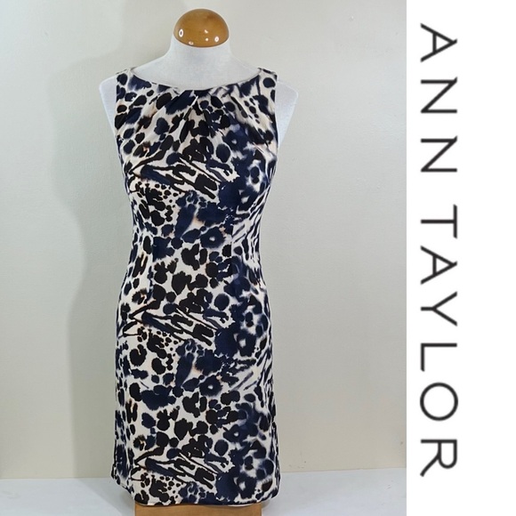 Ann Taylor Women’s Sleeveless Silk Dress - Picture 8 of 8